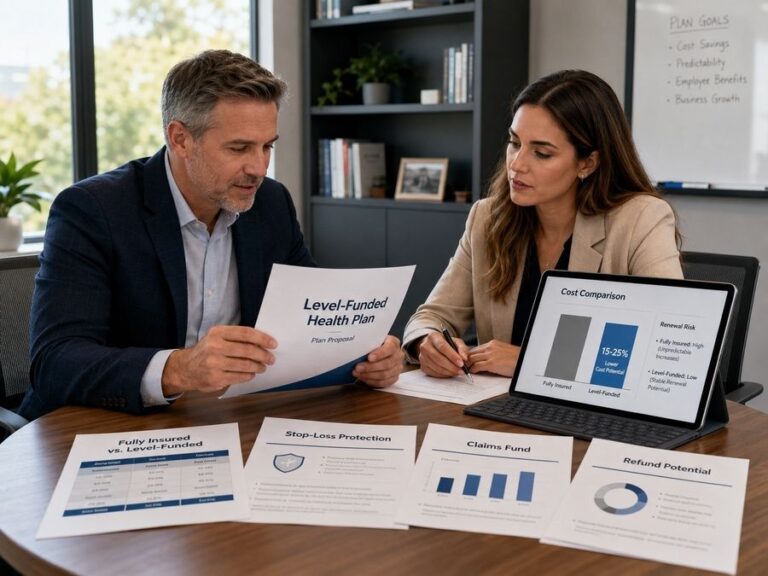 What Is a Level-Funded Health Plan, and Is It a Good Option for a Small Business With Under 100 Employees?